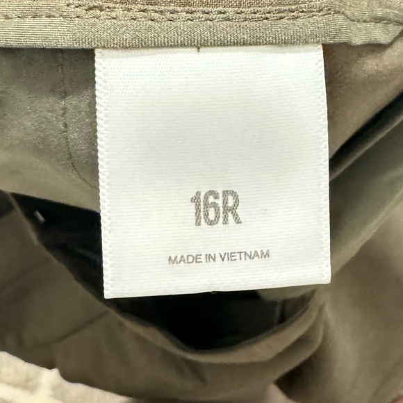 Express Wide Leg Super High Rise Paper Bag Belted Pants - Picture 4 of 4